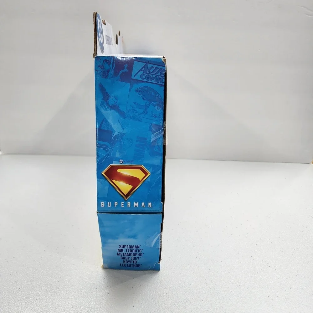 Spin Master 4 Pack DC Comics SUPERMAN  Luthorcorp Lab Action Figure Discontinued